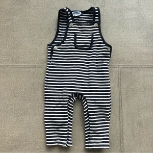 Jacadi Paris fleece overalls. Care tag is cut out. 12m